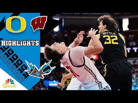 Oregon vs. No. 11 Wisconsin | COLLEGE BASKETBALL HIGHLIGHTS | 2/22/25 | NBC Sports