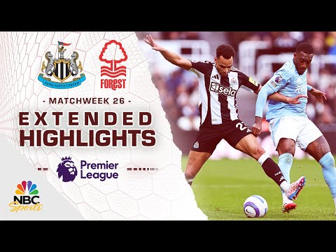 Newcastle United v. Nottingham Forest | PREMIER LEAGUE HIGHLIGHTS | 2/23/2025 | NBC Sports