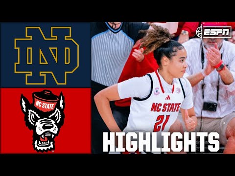 🚨 DOUBLE OT THRILLER 🚨 Notre Dame vs. NC State | Full Game Highlights | ESPN College Basketball