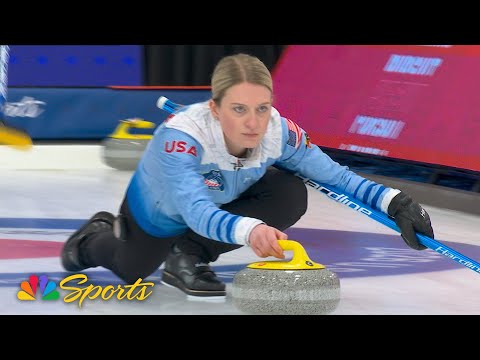 Cory Thiesse, Korey Dropkin win mixed doubles title at U.S. Olympic Curling Trials | NBC Sports