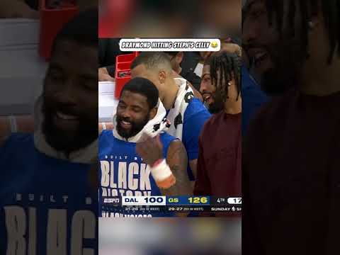 Draymond hitting the ‘night night’ in the Warriors’ big win 😂