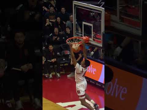Ace Bailey alley-oop on the first play ๐ #basketball #cbb #nba #CollegeBasketball
