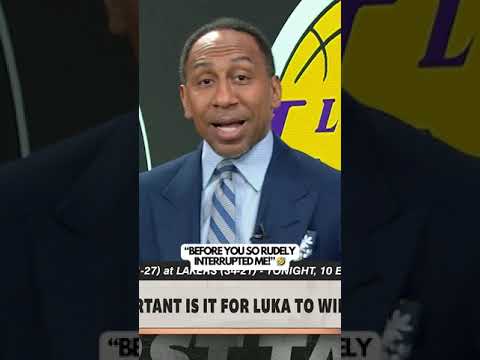 DO NOT interrupt THE Stephen A. Smith 🤣