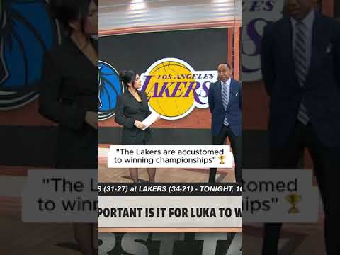 Stephen A. on why Luka NEEDS to win a title with the Lakers 👀