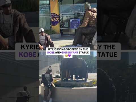 Kyrie paid tribute to Kobe and Gigi Bryant ❤️ (via darrenmhaynes/TT)