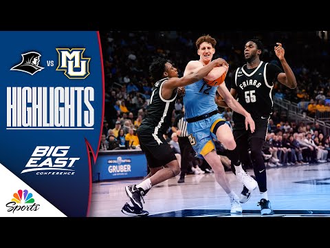 Providence vs. Marquette | COLLEGE BASKETBALL HIGHLIGHTS | 2/25/24 | NBC Sports