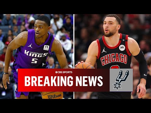 De’Aaron Fox to Spurs, Zach LaVine to Kings in another blockbuster trade | NBA Insider Reacts