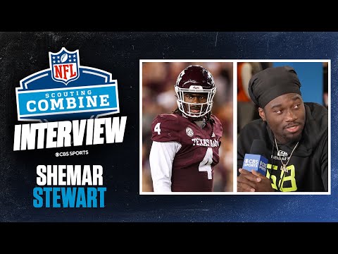 Texas A&M DL Shemar Stewart says he plans to run a 4.4 40-yard dash at the combine 💨