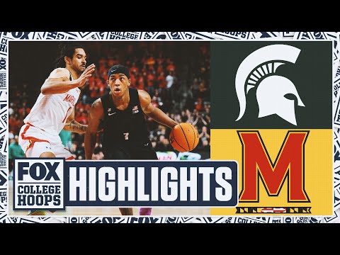 No. 8 Michigan State Spartans vs. No. 16 Maryland Terrapins | FOX College Hoops