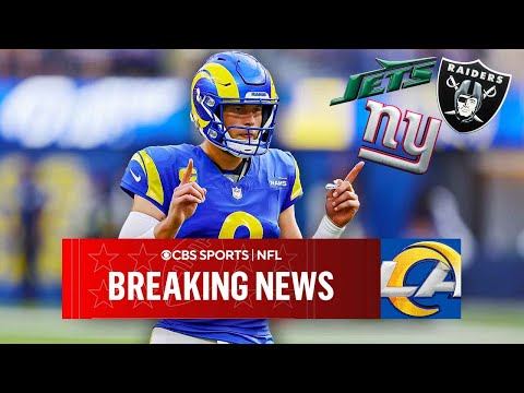 NFL Insider on Matt Stafford’s return to the Rams & what’s next for the Jets, Giants, Raiders at QB