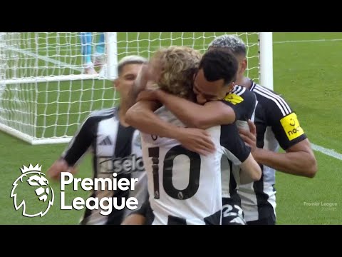 Jacob Murphy POWERS Newcastle 1-0 in front of Fulham | Premier League | NBC Sports