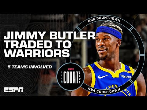 BREAKING 🚨 Jimmy Butler traded to the Golden State Warriors, Andrew Wiggins to Heat 😳