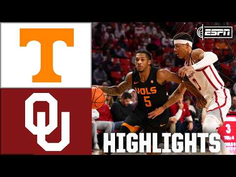 SEC SOARING 📈 Tennessee Volunteers vs. Oklahoma Sooners | Full Game Highlights | ESPN CBB