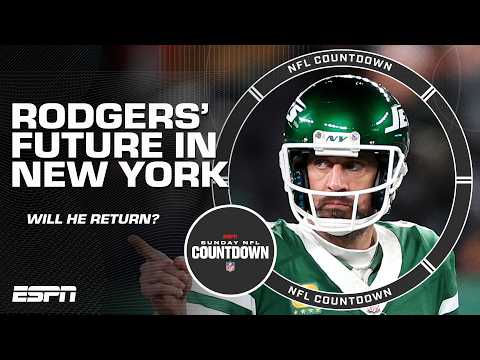 Will Aaron Rodgers be a Jet next year? 👀 Still undecided on future in New York | NFL Countdown