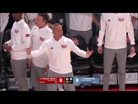 JT Toppin & Texas Tech coach EJECTED after questionable Flagrant 2 foul | ESPN College Basketball