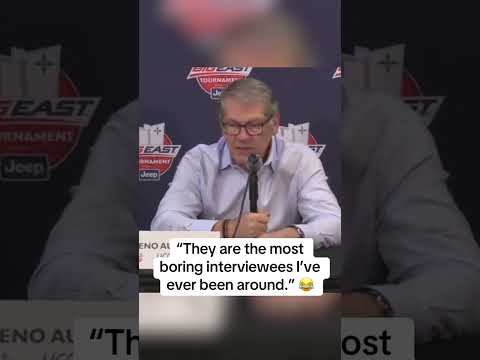 Coach Geno didn’t hold back after his players left the presser 😭