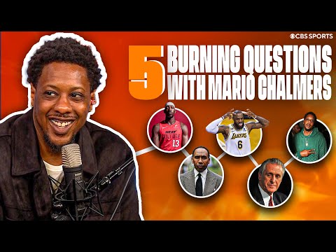 Burning Q’s on LeBron, Pat Riley, Heat Culture | Mario Chalmers did NOT hold back 😳🤣