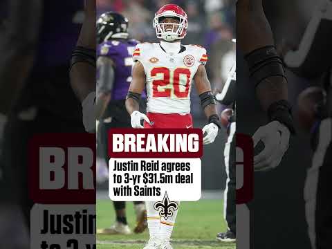 Justin Reid agrees to 3-year deal with the Saints #nfl #shorts