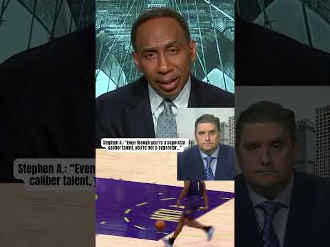 Stephen A. gave Zion CREDIT 🤯