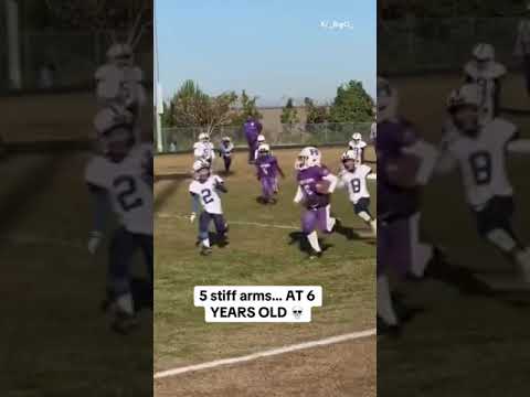 We could be witnessing the next King Henry 😂 #shorts #football #stiffarm #beastmode