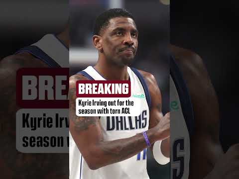 Kyrie Irving suffers torn ACL and will be out for the rest of the season #shorts #nba