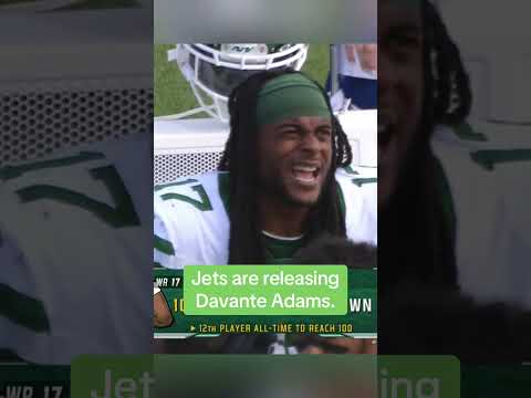 The New York Jets are releasing Davante Adams, a source told Adam Schefter (📺 FOX)