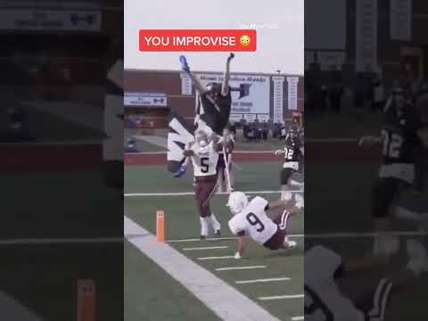 Anything for the TD 👏 #touchdown #jump #getitdone #shorts