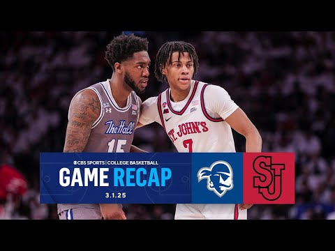 No. 7 St. John’s defeats Seton Hall, wins 2nd ever outright Big East title | Game Recap