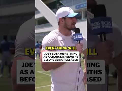 Joey Bosa’s interview in July with our Jonathan Jones 👀 #shorts