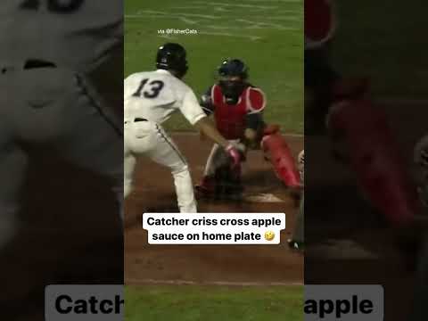 Whatever works! #shorts #crisscross #applesauce #baseball