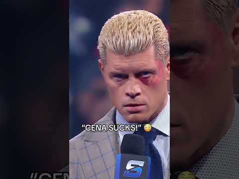 They chanted ‘Cena sucks’ 😯 (via @WWE)
