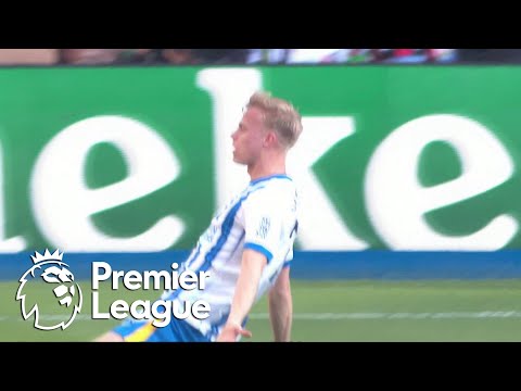 Jan Paul van Hecke heads Brighton level with Fulham | Premier League | NBC Sports