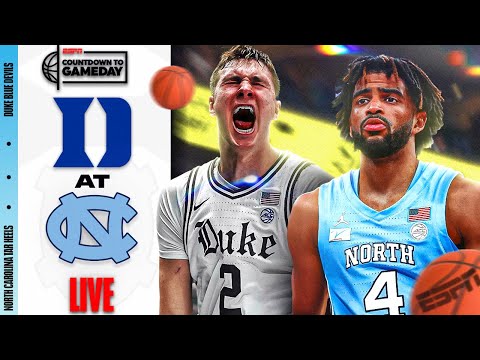 🚨 GAMEDAY IN CHAPEL HILL: Duke vs UNC + Will Cooper Flagg return next year? | Countdown to GameDay 🏀