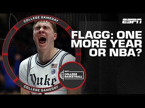 Should Cooper Flagg STAY in college another year or go PRO? ๐ | Countdown to GameDay