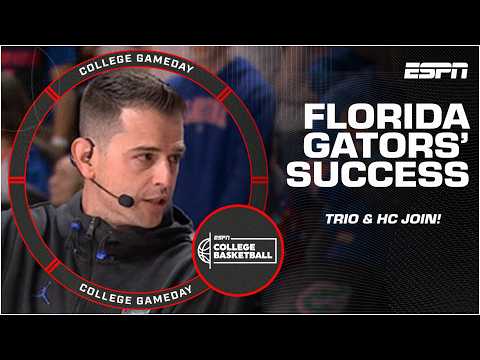Florida trio & HC Todd Golden talk Gators’ success this season 👏 | College GameDay