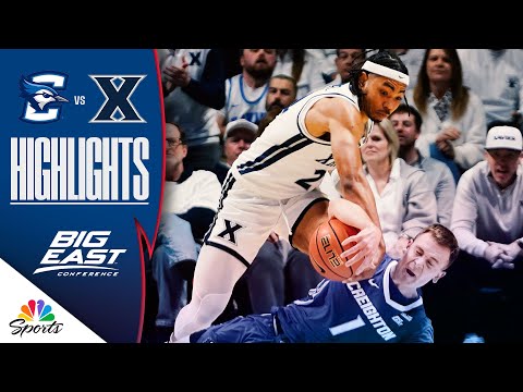 Creighton vs. Xavier | COLLEGE BASKETBALL HIGHLIGHTS | 3/1/25 | NBC Sports