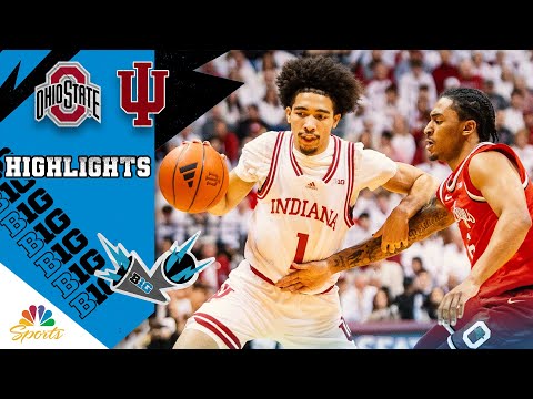 Ohio State vs. Indiana | COLLEGE BASKETBALL HIGHLIGHTS | 3/9/25 | NBC Sports