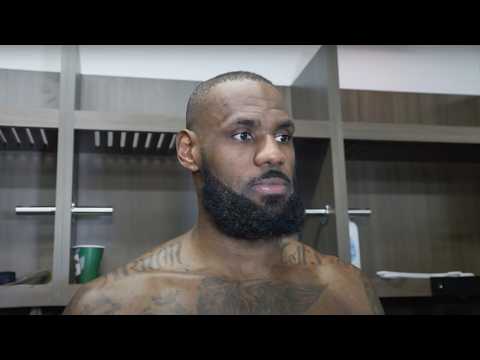LeBron James details groin injury he suffered in Lakers vs. Celtics | NBA on ESPN