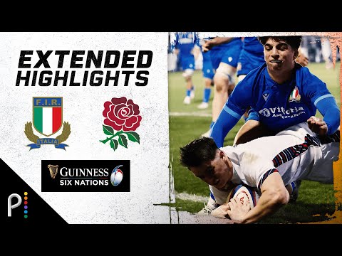 2025 Six Nations: Italy vs. England | EXTENDED HIGHLIGHTS | 3/8/2025 | NBC Sports