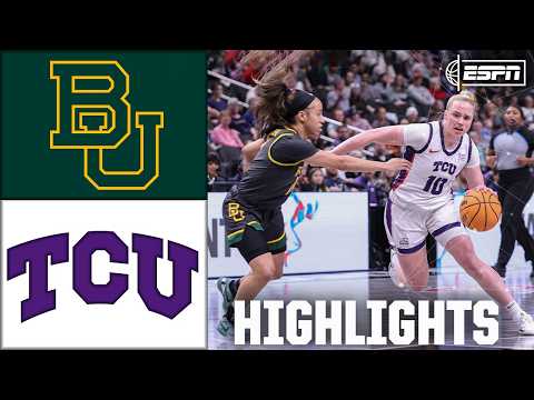 Big 12 Championship: Baylor Bears vs. TCU Horned Frogs | Full Game Highlights | ESPN CBB