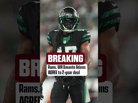 Davante Adams is headed to the Los Angeles Rams #shorts
