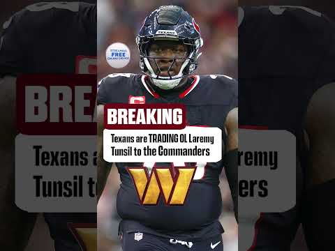 Laremy Tunsil is on the move and heading to Washington D.C #shorts #nfl