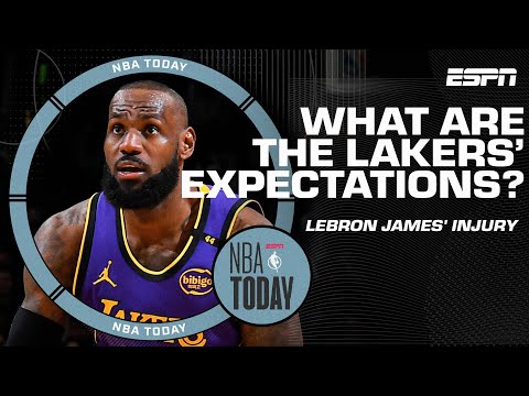 How CONCERNING is LeBron’s injury? 😯 What are the Lakers’ EXPECTATIONS without him?! | NBA Today