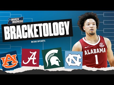 Latest NCAA Tournament Bracketology: Can Alabama & Michigan State work their way to a 1-seed?