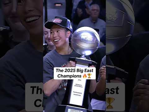 UConn is your 2025 Big East Champions! 🏆 #champions #uconn #basketball