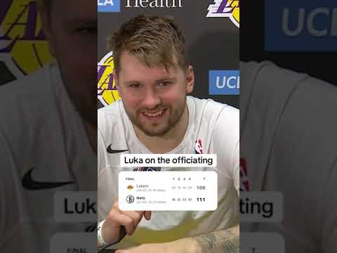 Luka kept it professional ๐