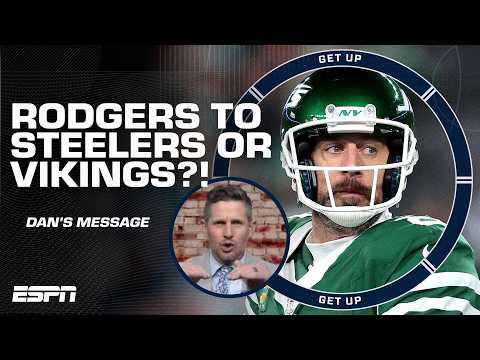 Dan Orlovsky’s message to the Vikings 🗣️ ‘I WOULD NOT ADD AARON RODGERS IF I WERE YOU!’ | Get Up