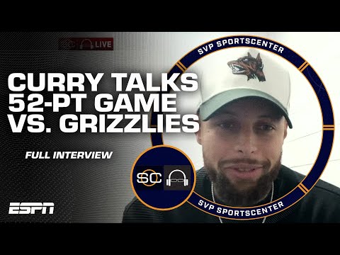 Steph Curry after 52-point game: I need ‘a little more ice’ after big games now 😅 | SC with SVP
