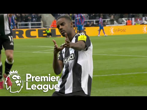 Alexander Isak powers Newcastle 5-0 in front of Crystal Palace | Premier League | NBC Sports