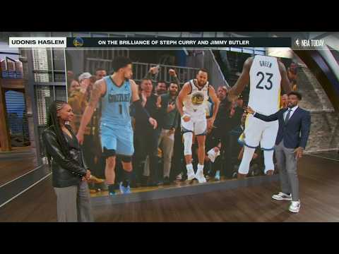 Udonis Haslem FILM BREAKDOWN 🎥 The BRILLIANCE of Jimmy Butler III & Steph Curry | NBA Today